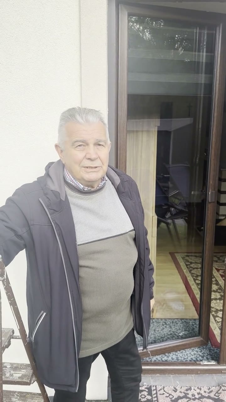 Klient SerwisWin podczas nagrania opinii